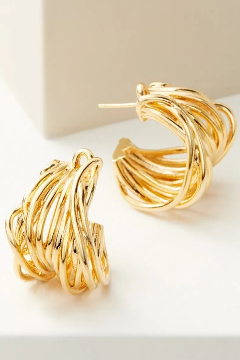 Soft Surroundings Carissa Hoop Earrings| Jewelry|Earrings