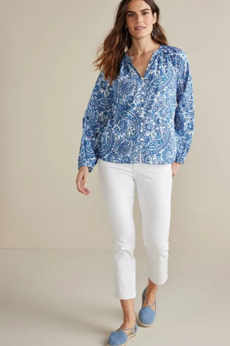 Soft Surroundings Celia Top| Tops