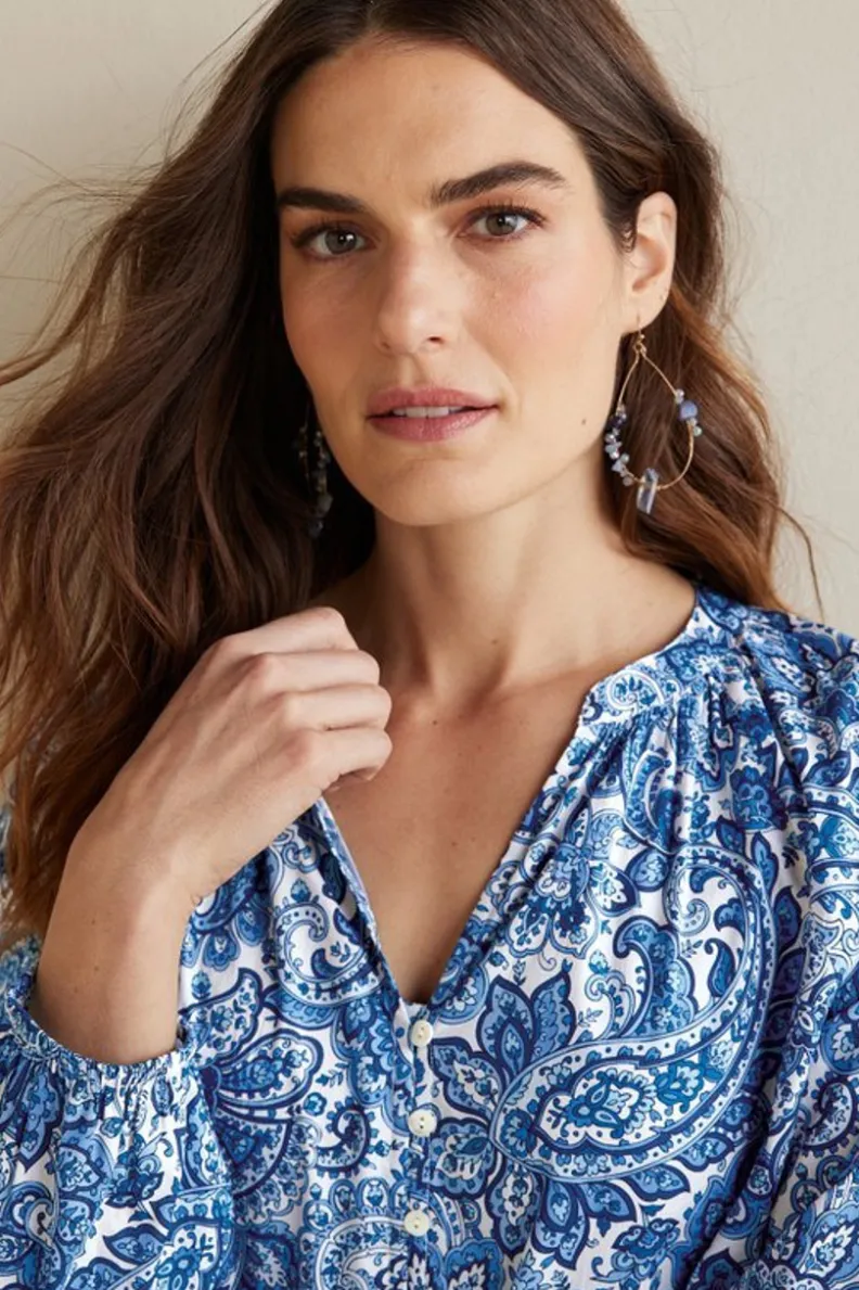 Soft Surroundings Celia Top| Tops