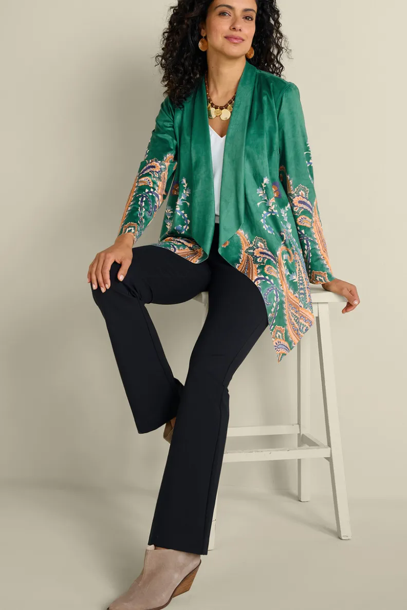 Soft Surroundings Chouteau Faux Suede Jacket| Toppers|Jackets & Coats