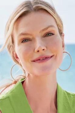 Soft Surroundings Circa Hoop Earring| Jewelry|Earrings