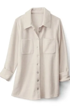 Soft Surroundings Cozy Boyfriend Shirt| Tops