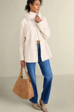 Soft Surroundings Cozy Boyfriend Shirt| Tops