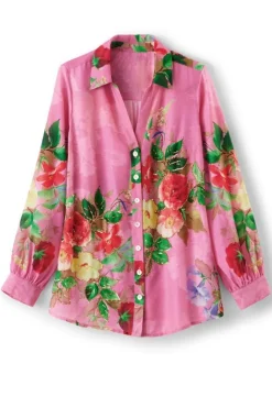 Soft Surroundings Danica Embellished Shirt| Tops