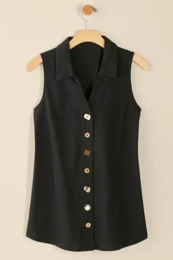 Soft Surroundings Danielle Sleeveless Tunic| Tops|Tunics & Leggings