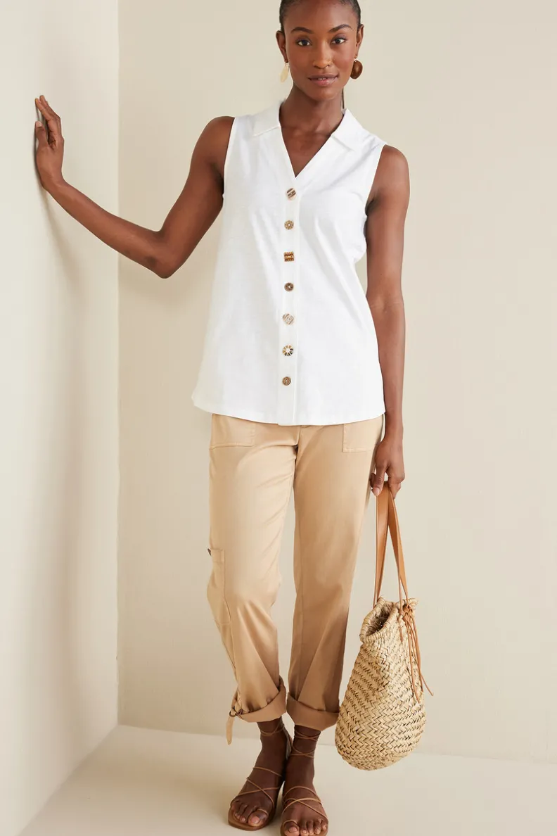 Soft Surroundings Danielle Sleeveless Tunic| Tops|Tunics & Leggings