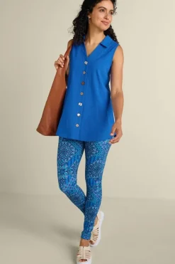 Soft Surroundings Danielle Sleeveless Tunic| Tops|Tunics & Leggings