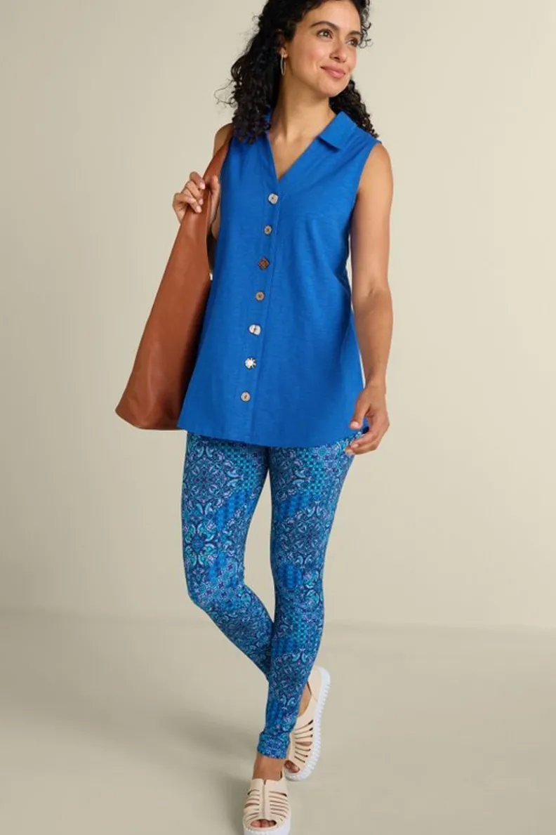 Soft Surroundings Danielle Sleeveless Tunic| Tops|Tunics & Leggings
