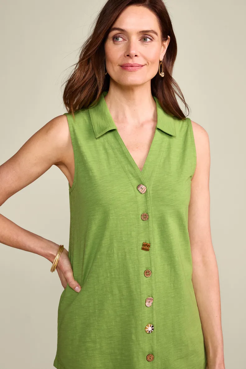 Soft Surroundings Danielle Sleeveless Tunic| Tops|Tunics & Leggings