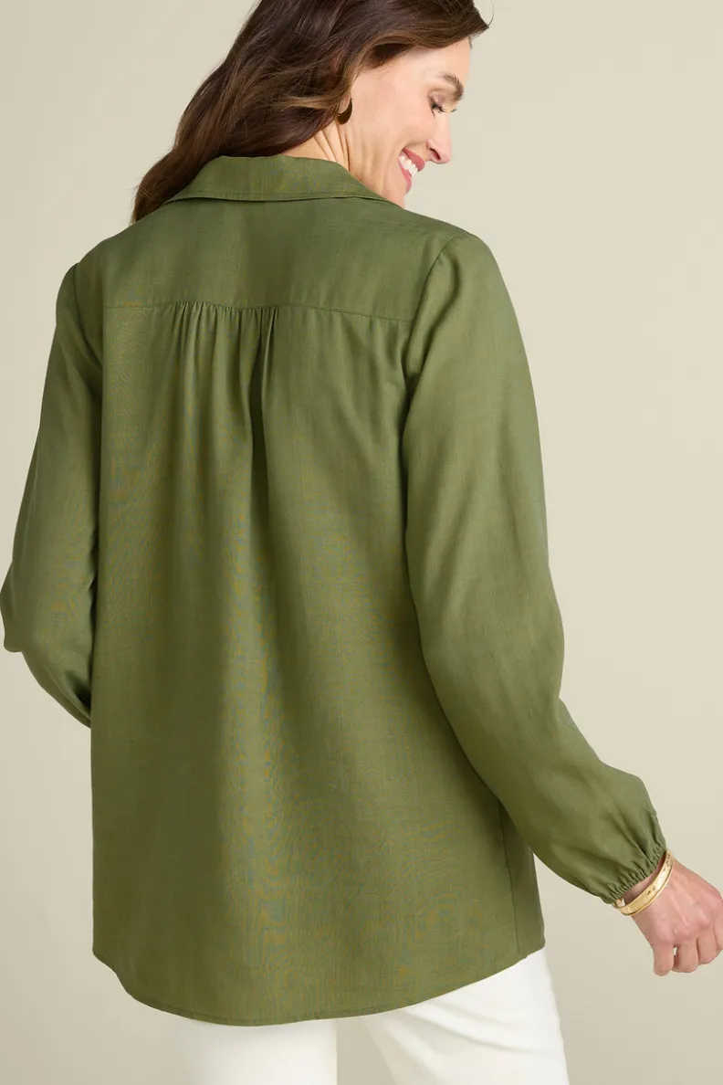Soft Surroundings Delaine Tencel™ Tunic| Tops