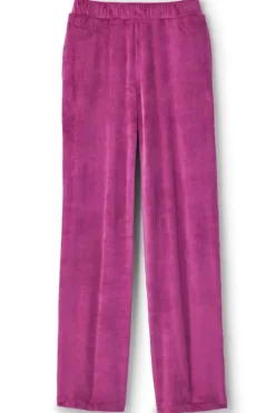 Soft Surroundings Dixie Velour Wide Leg Pants| Pants