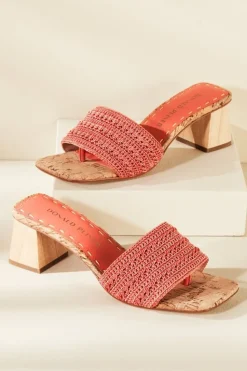 Soft Surroundings Donald Pliner Nayla Crochet Slide| Shoes