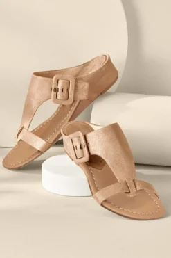Soft Surroundings Donald Pliner Ofelia Wedge Slide| Shoes
