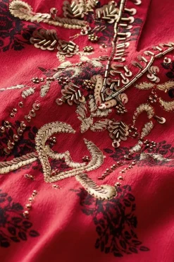 Soft Surroundings Eboni Embellished Tunic| Tops
