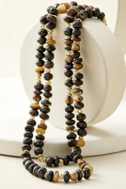 Soft Surroundings Ebony Beaded Necklace| Jewelry|Necklaces