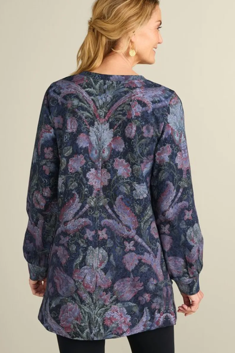 Soft Surroundings Edith French Terry Tunic| Tops