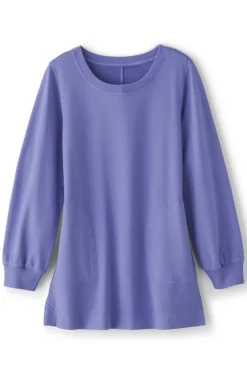 Soft Surroundings Edith French Terry Tunic| Tops