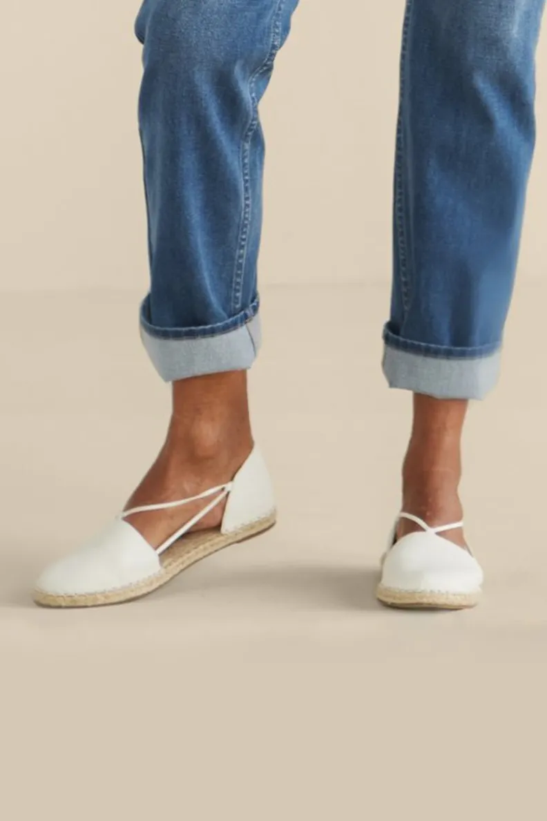 Soft Surroundings Eileen Fisher Lee Stretch Espadrille| Shoes