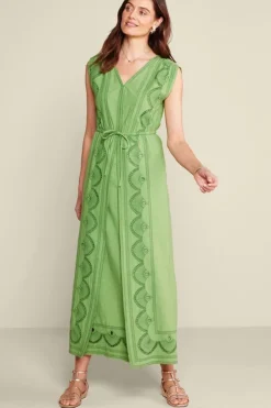 Soft Surroundings Ellison Linen Blend Maxi Dress| Dresses