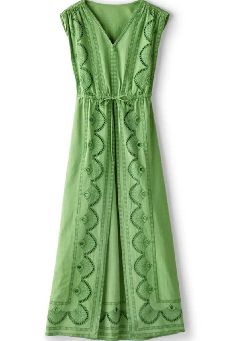 Soft Surroundings Ellison Linen Blend Maxi Dress| Dresses