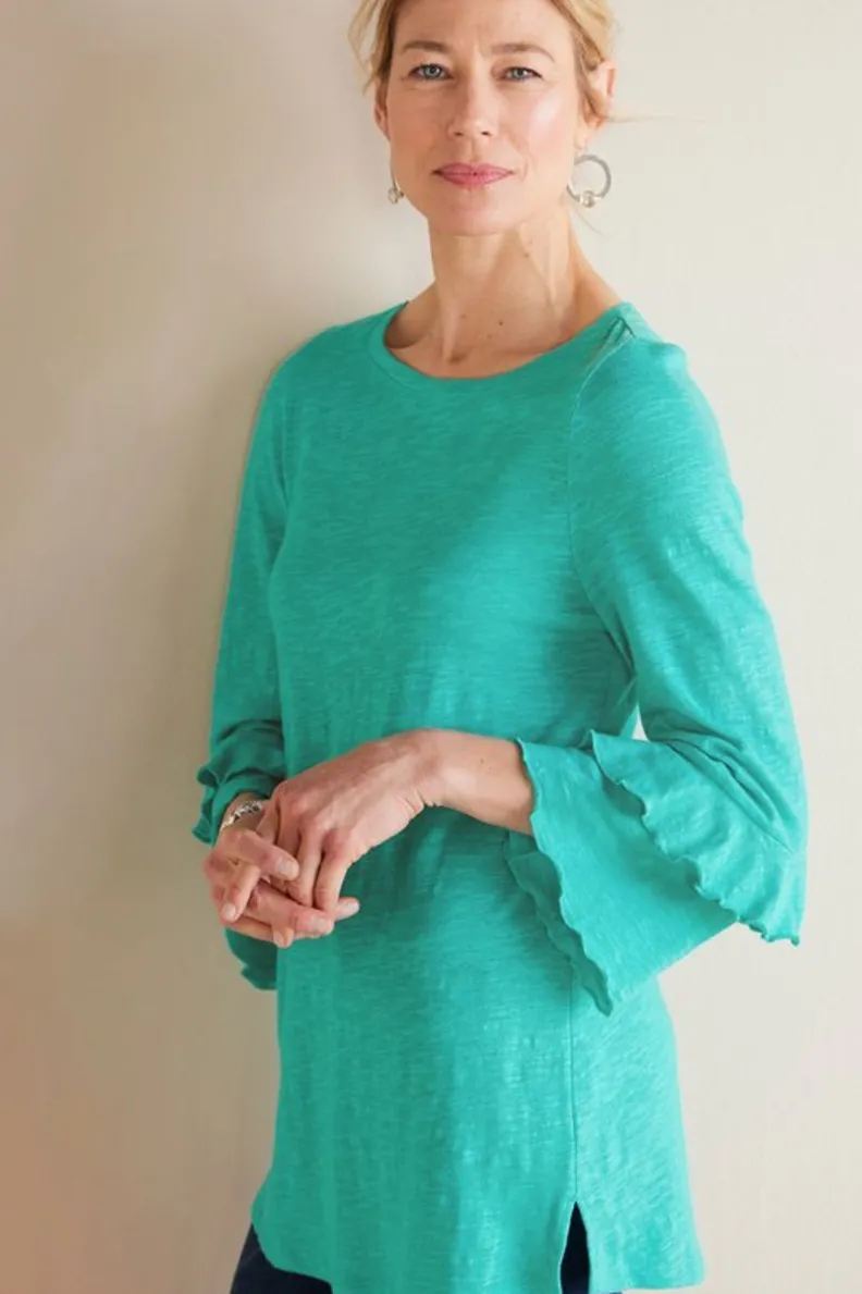 Soft Surroundings Erin Linen Blend Tunic| Tops