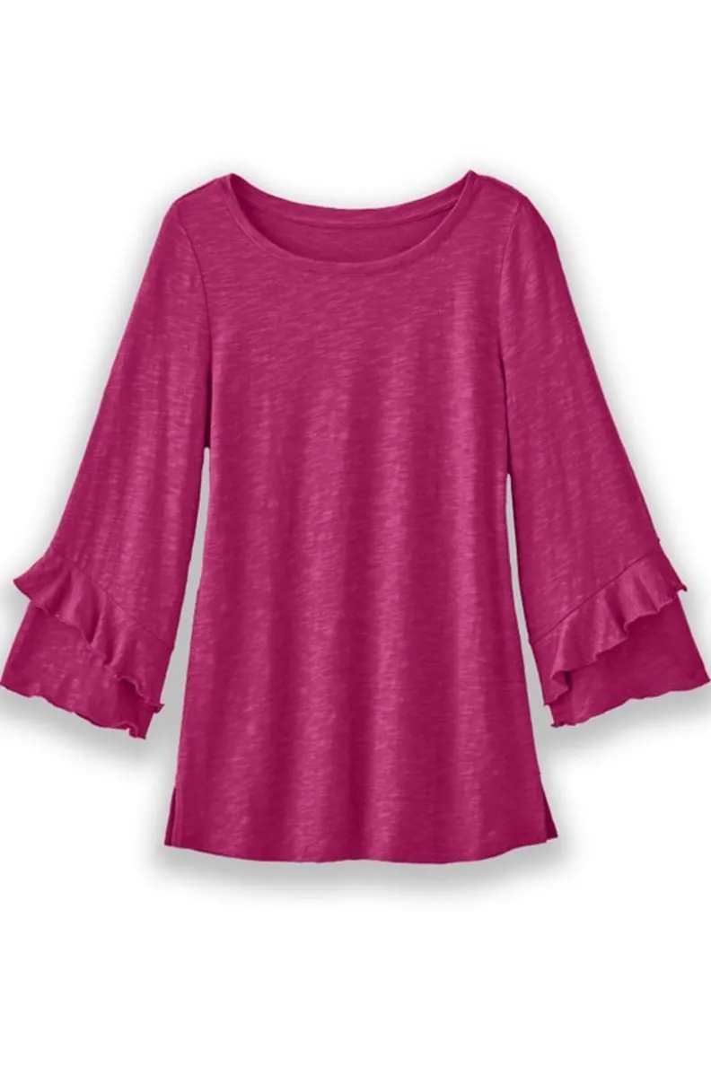 Soft Surroundings Erin Linen Blend Tunic| Tops