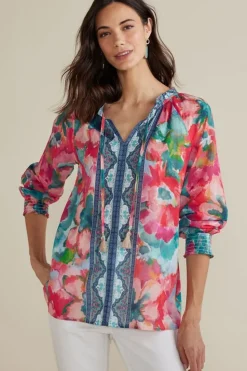 Soft Surroundings Evalina Top| Tops