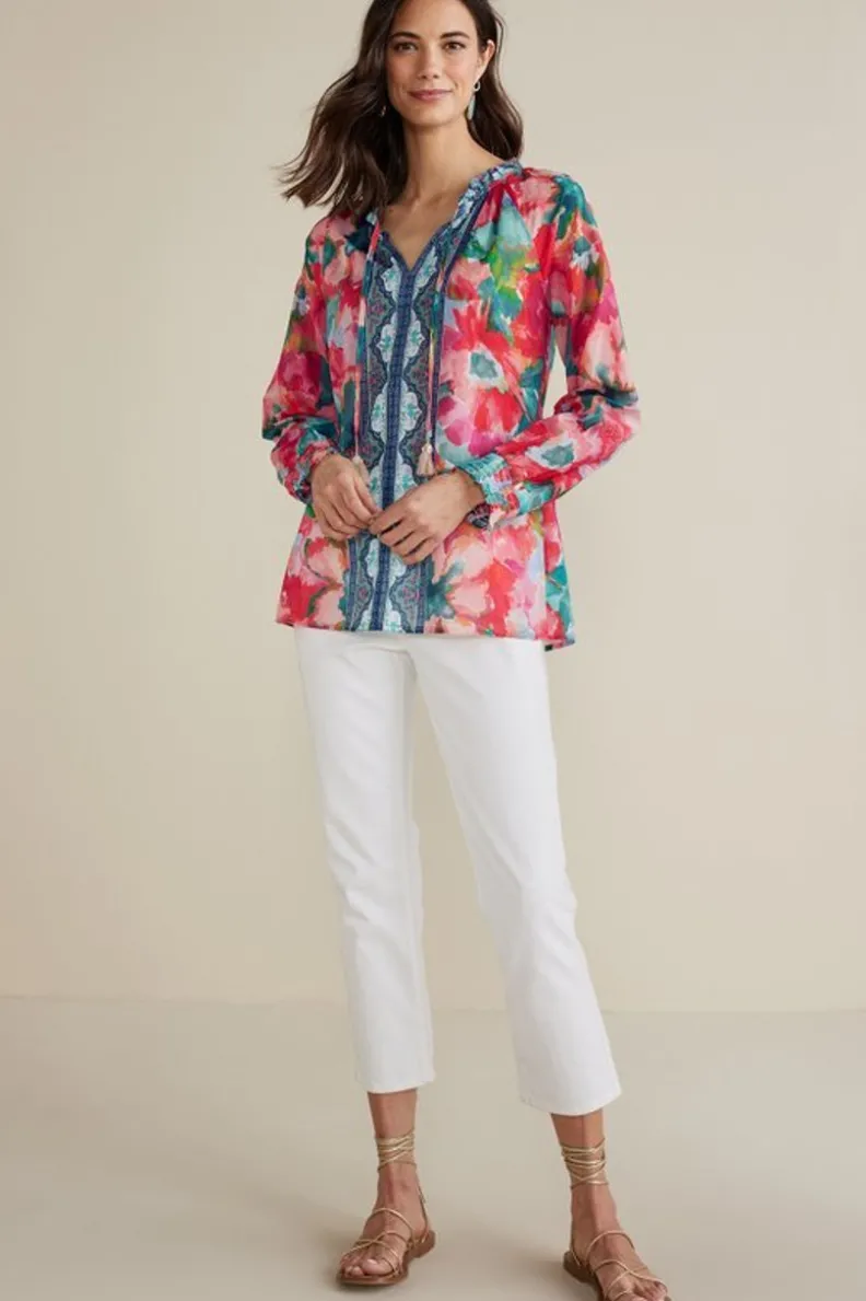 Soft Surroundings Evalina Top| Tops