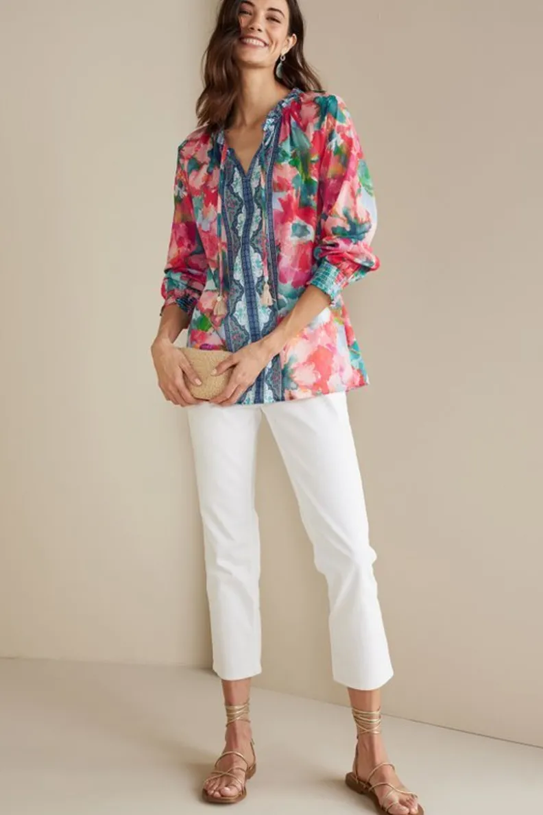 Soft Surroundings Evalina Top| Tops