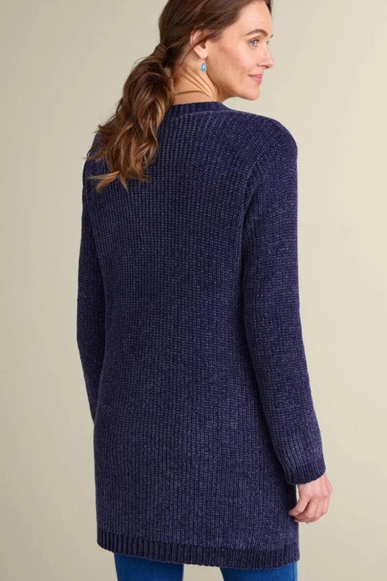 Soft Surroundings Faith Chenille Cardigan| Sweaters & Cardigans