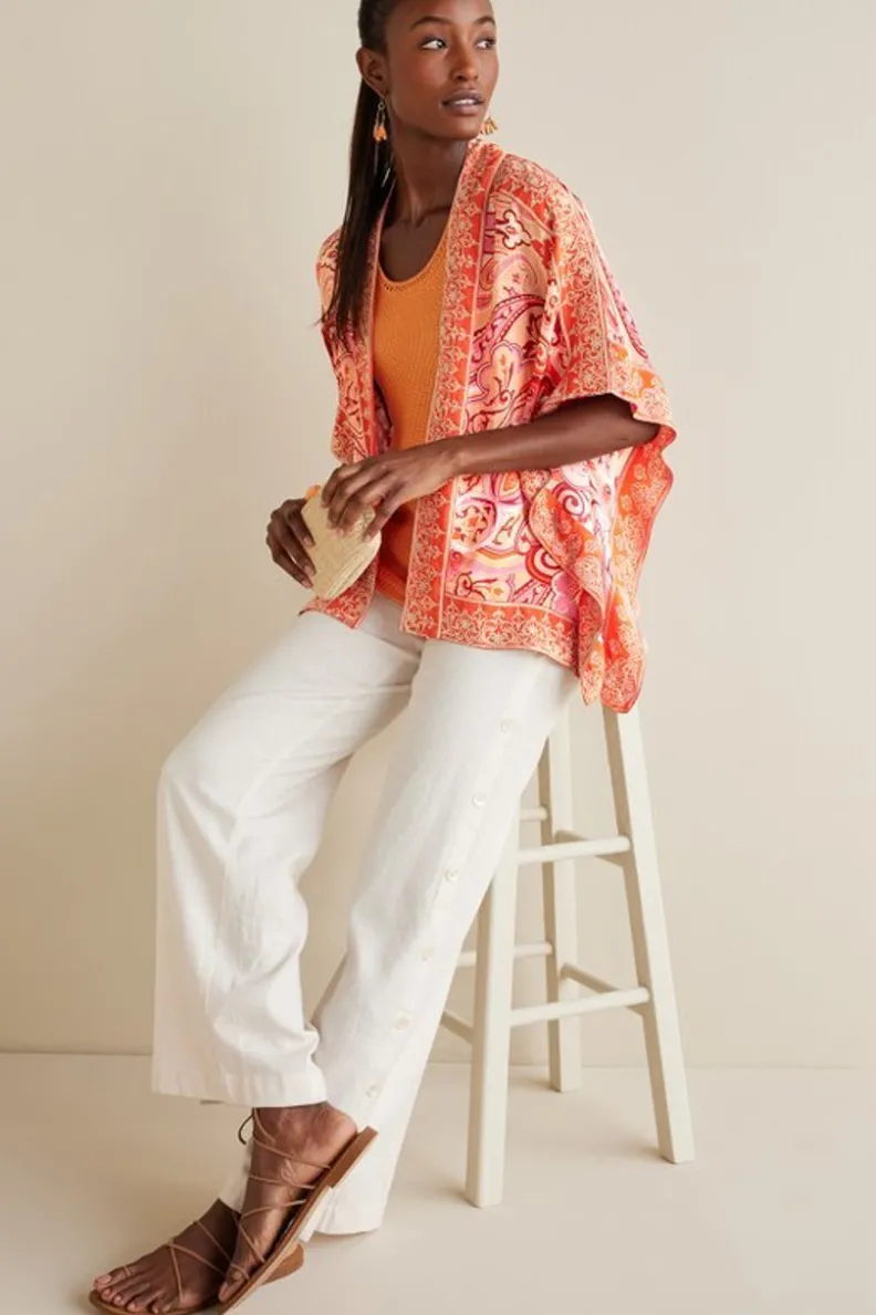 Soft Surroundings Farida Topper| Toppers|Jackets & Coats