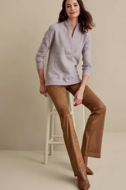 Soft Surroundings Faux Suede Bootcut Pants| Pants