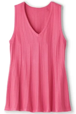 Soft Surroundings Felicity Peplum Sweater Tank| Tops|Sweaters & Cardigans