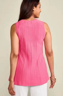 Soft Surroundings Felicity Peplum Sweater Tank| Tops|Sweaters & Cardigans
