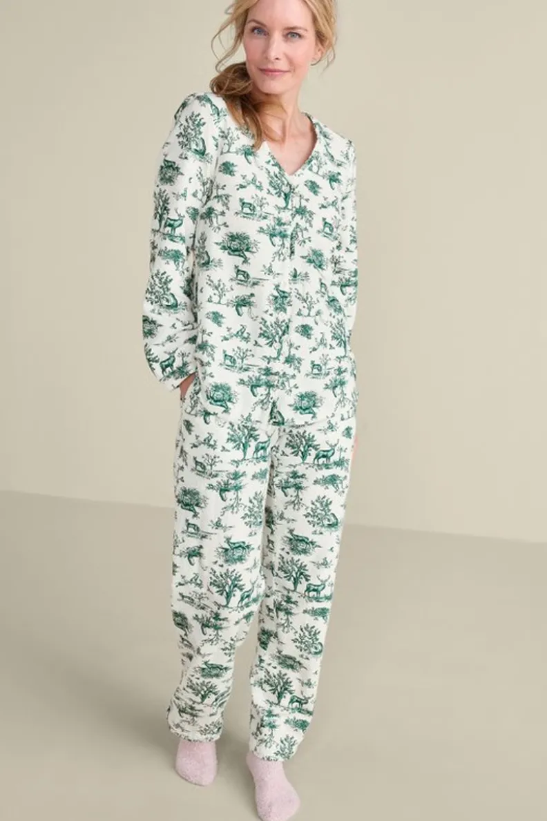 Soft Surroundings Festive Finley Sleep Set| Sleepwear & Lounge