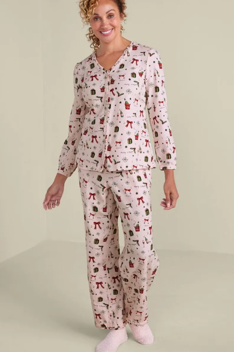 Soft Surroundings Festive Finley Sleep Set| Sleepwear & Lounge
