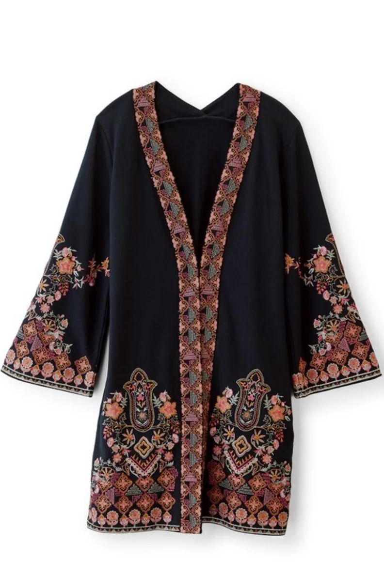 Soft Surroundings Fiberworks Kimono| Toppers|Jackets & Coats
