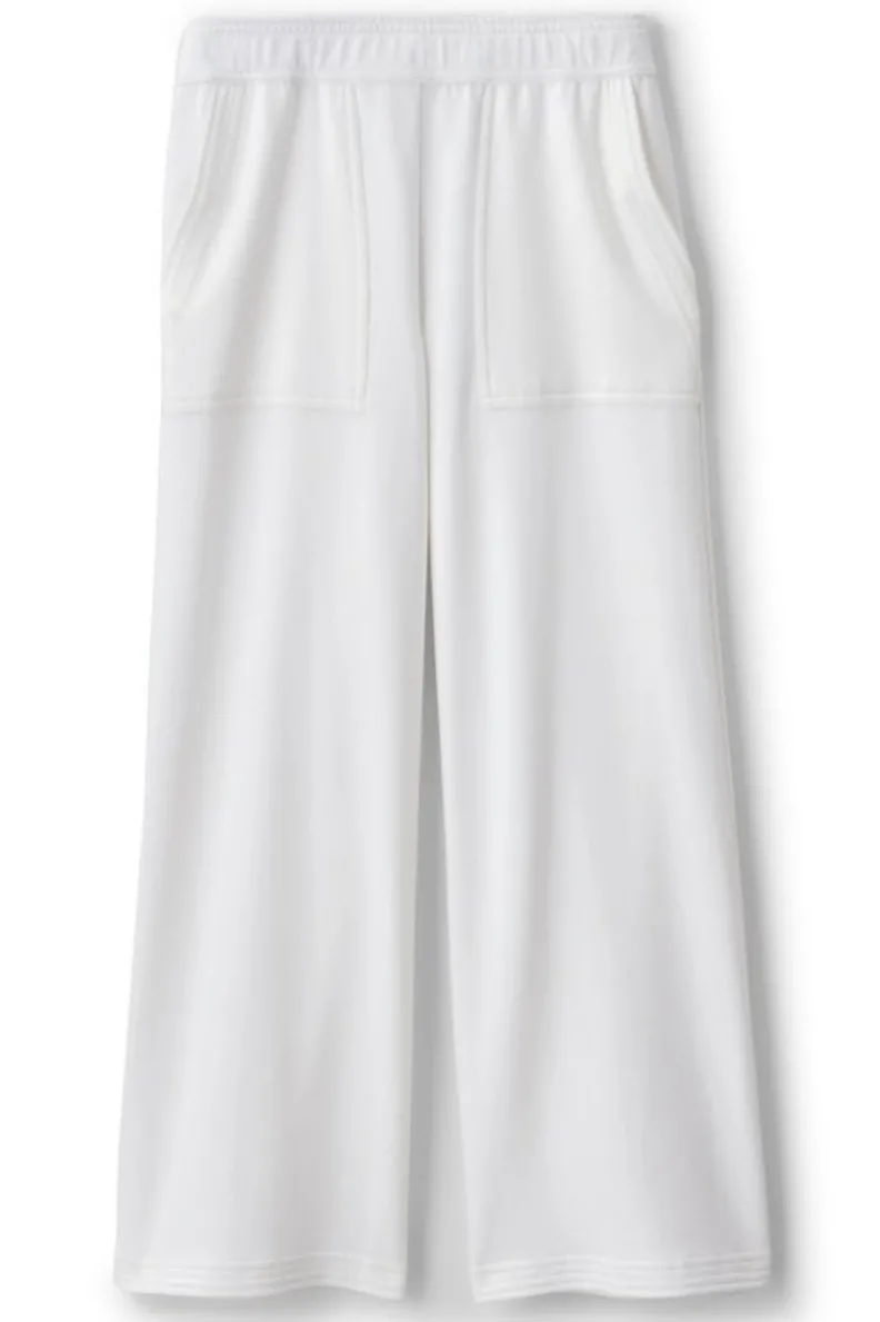 Soft Surroundings Fina French Terry Crop Pants| Pants