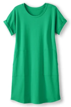 Soft Surroundings Fina French Terry Short Dress| Dresses