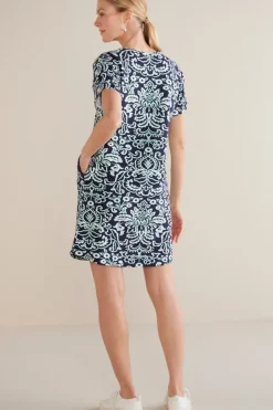 Soft Surroundings Fina French Terry Short Dress| Dresses