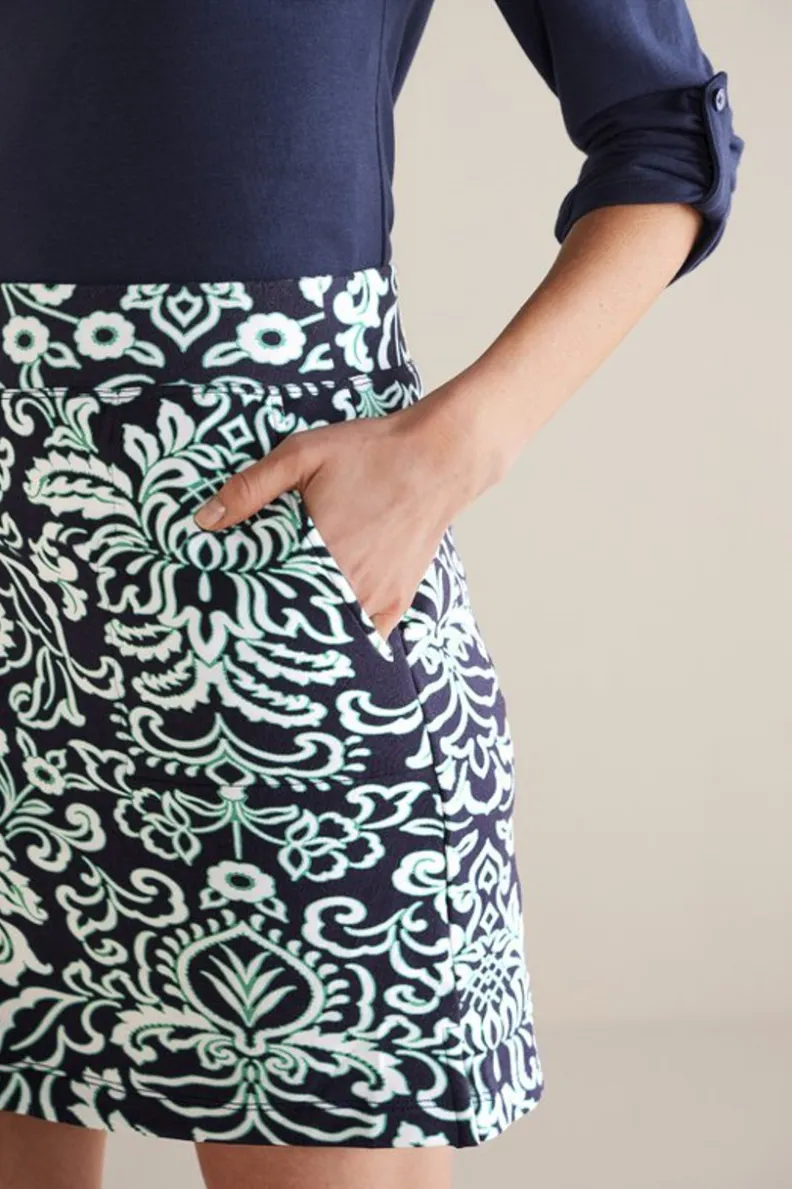 Soft Surroundings Fina French Terry Skort| Pants|Skirts