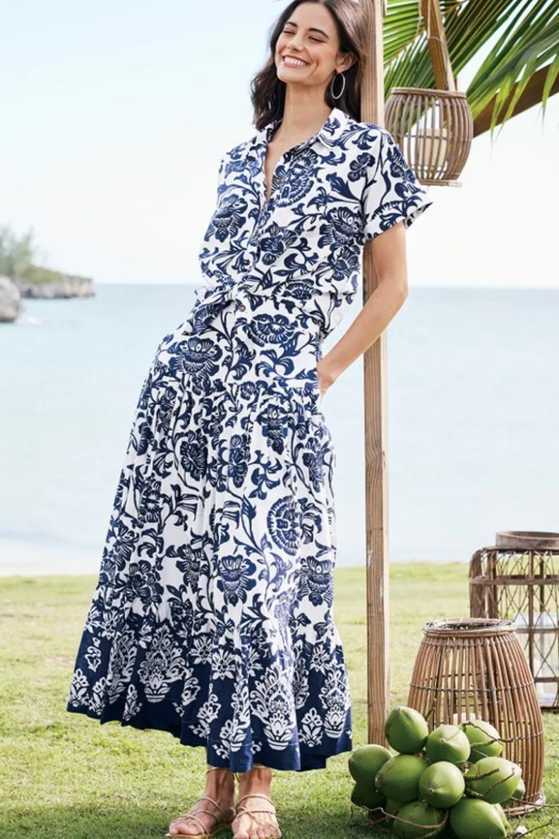 Soft Surroundings Gia Maxi Skirt| Skirts