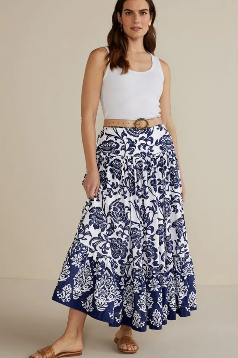 Soft Surroundings Gia Maxi Skirt| Skirts