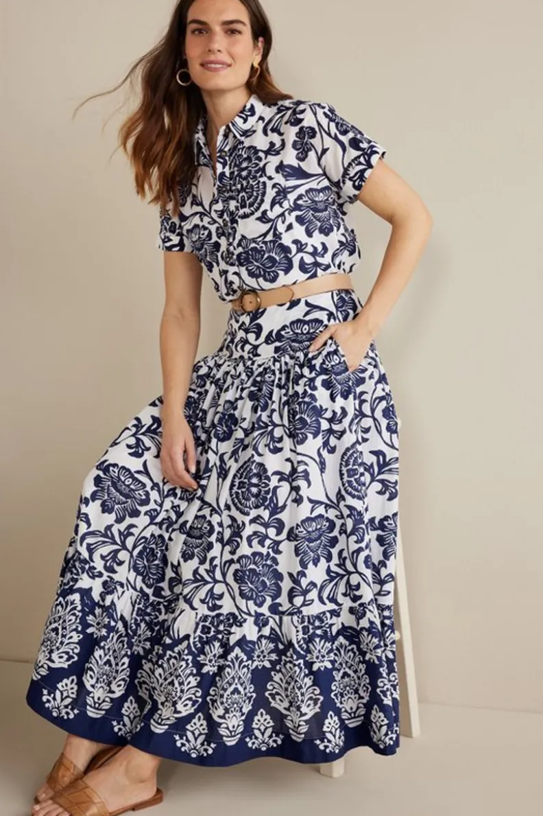 Soft Surroundings Gia Maxi Skirt| Skirts