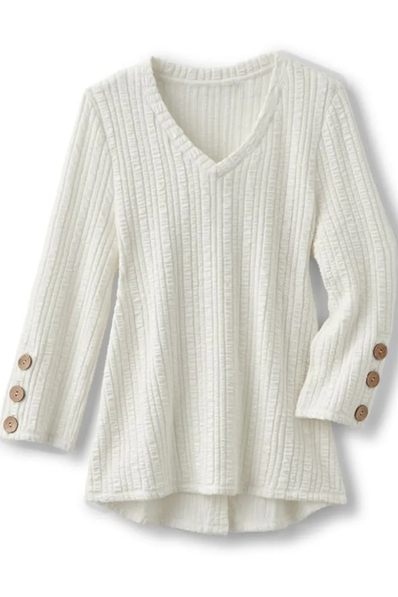 Soft Surroundings Goldie Knit Tunic| Tops|Tunics & Leggings