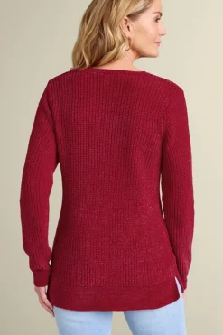 Soft Surroundings Gwendolyn Chenille Sweater| Tops|Sweaters & Cardigans