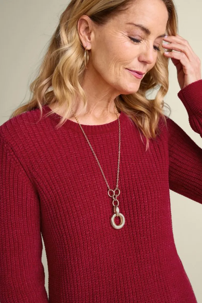 Soft Surroundings Gwendolyn Chenille Sweater| Tops|Sweaters & Cardigans