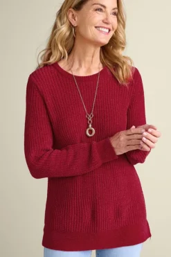 Soft Surroundings Gwendolyn Chenille Sweater| Tops|Sweaters & Cardigans