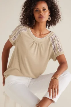 Soft Surroundings Halle Short Sleeve Top| Tops