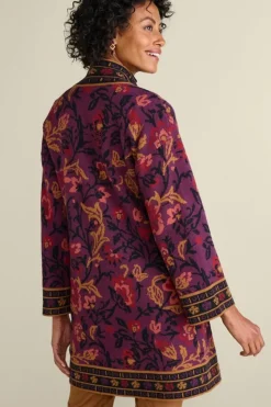 Soft Surroundings Haven Jacquard Cardigan| Tops|Sweaters & Cardigans